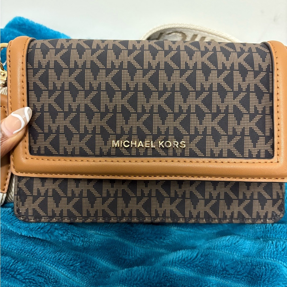 Michael Kors Brown and Tan Women's Bag